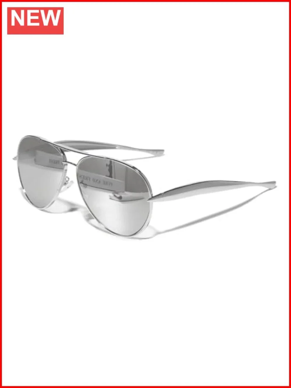 Retro Gold Oversized Aviator Sunglasses UV Protection